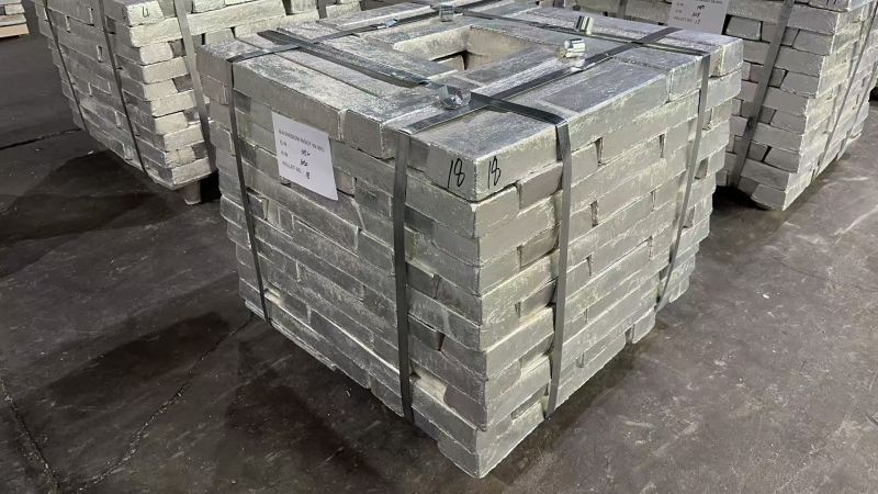 Magnesium metal ingot